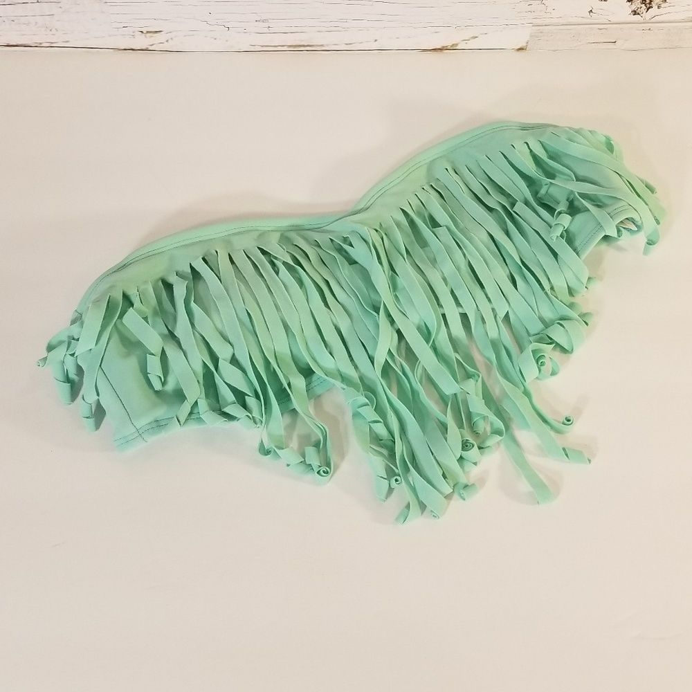 ROXY fringe bikini top